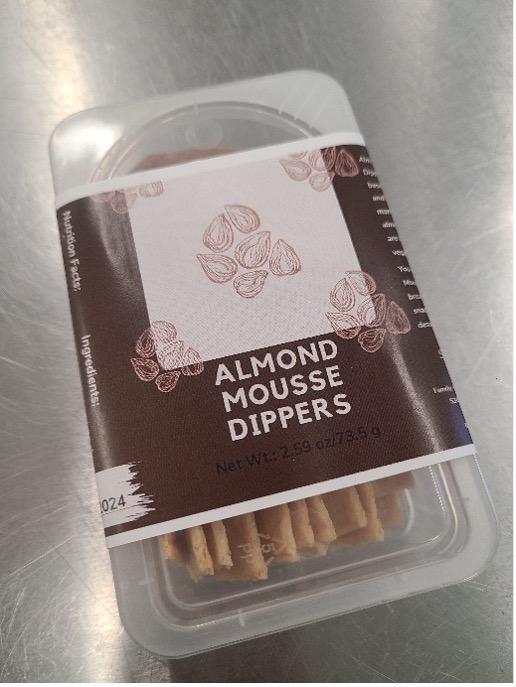Almond Mousse Dippers