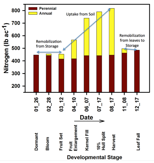 nitrogen application chart 